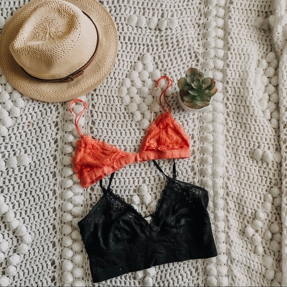 Lace bralette bundle ✨